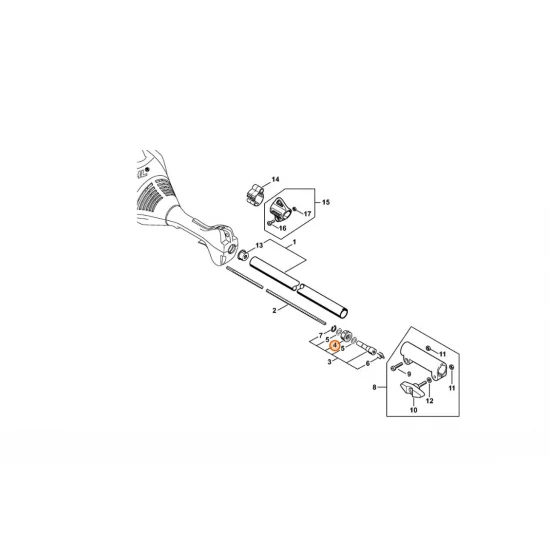 STIHL  Tuleja 4140 160 5201